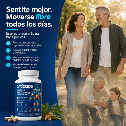 ARTICAPS® — Huesos y articulaciones para una vida activa